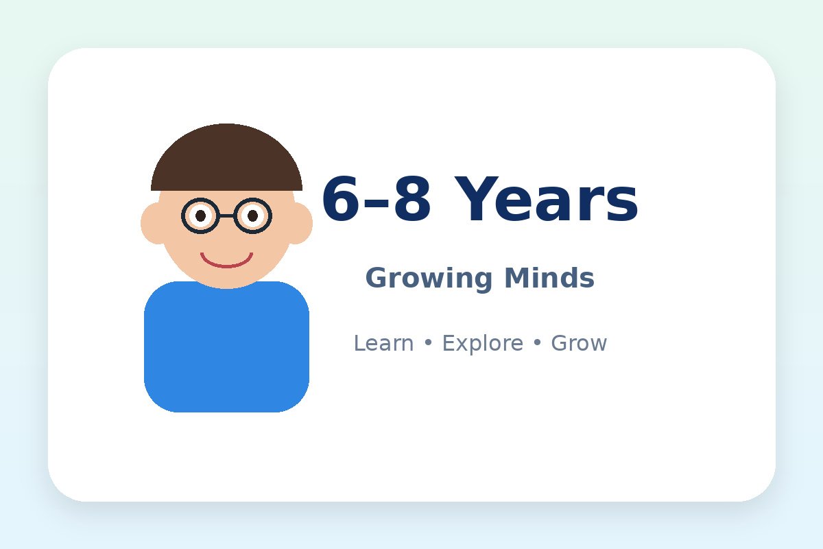 6–8 Years