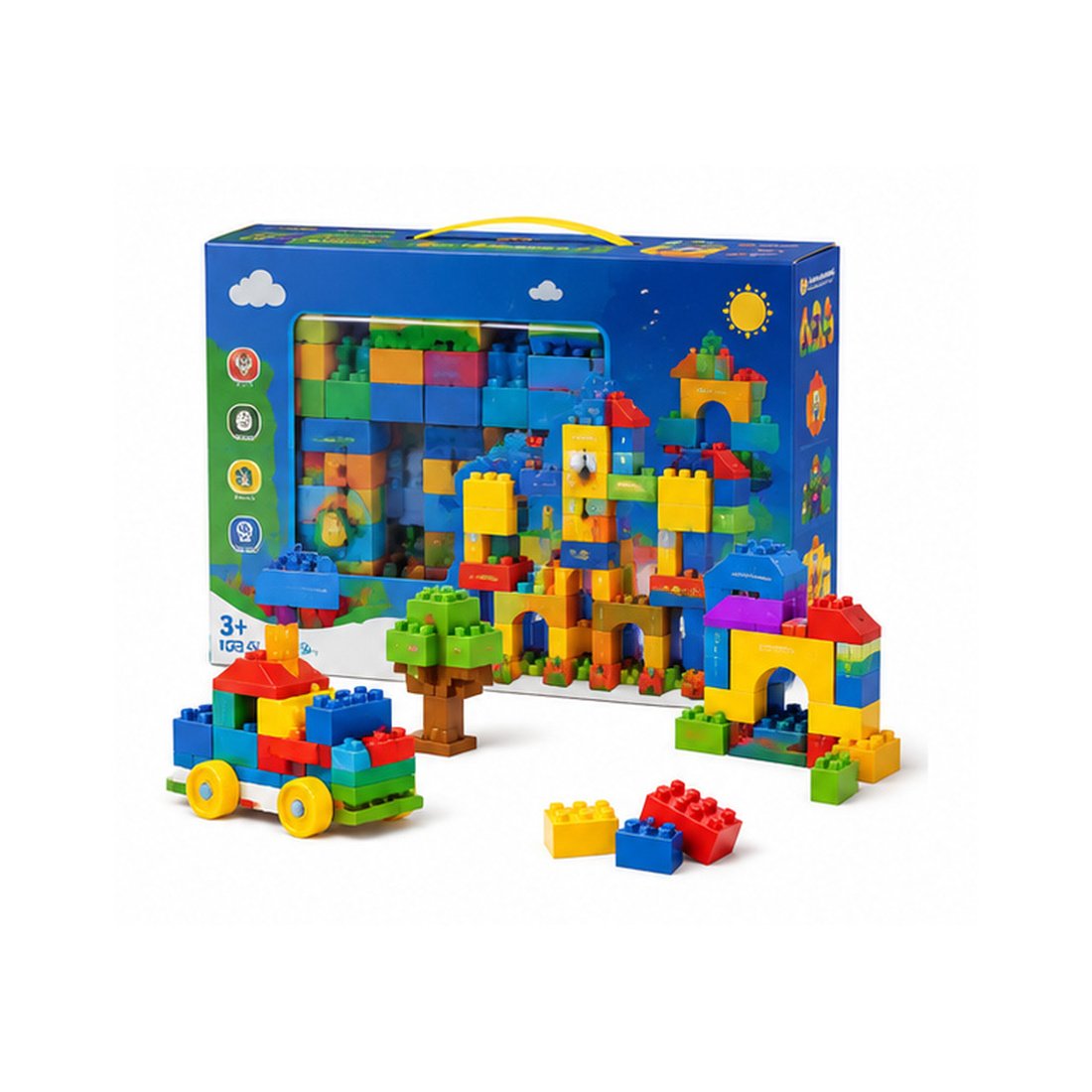 STEM Building Blocks Set (120 Pcs)